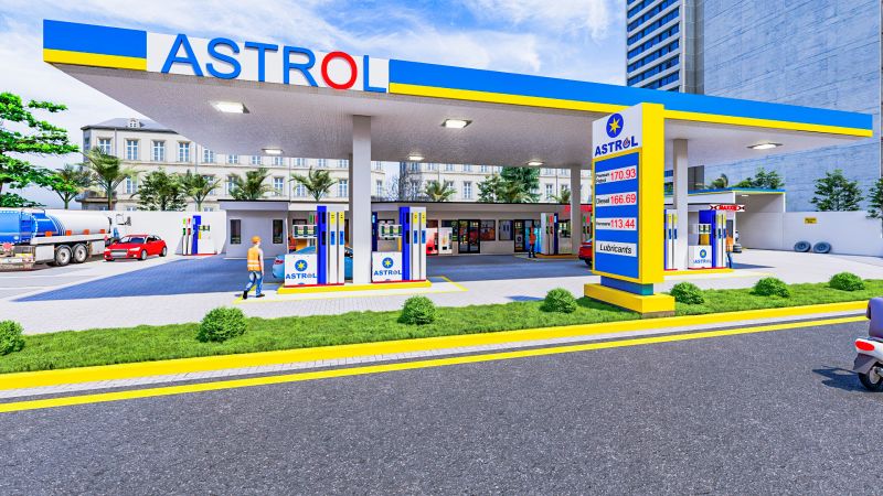 Astrol Petrol Station - ID ACL-C404